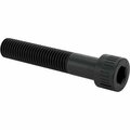 Bsc Preferred Black-Oxide Alloy Steel Socket Head Screw 1/4-28 Thread Size 1-3/8 Long Partially Threaded, 10PK 91251A295